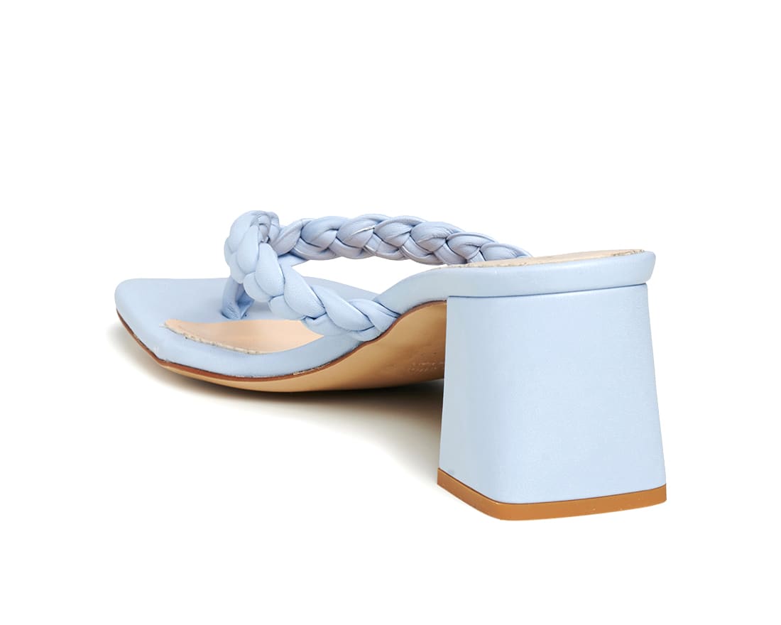 Голубые кожаные мюли - Image 3 of 5