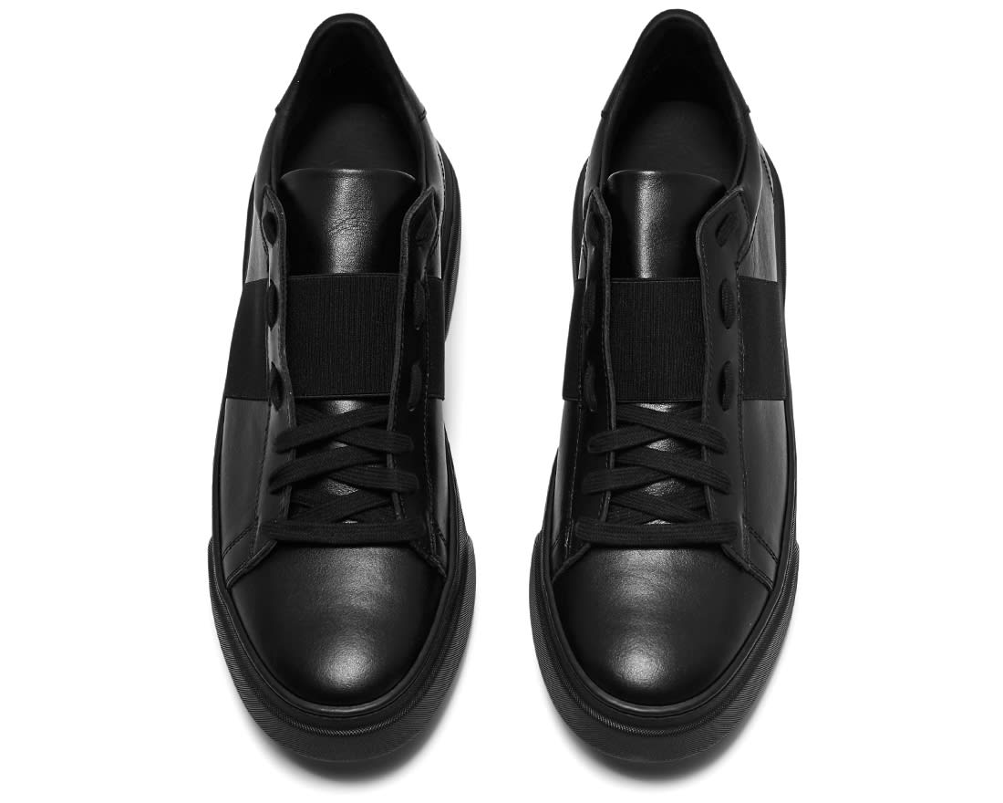 Черные кожаные кеды - Image 3 of 4