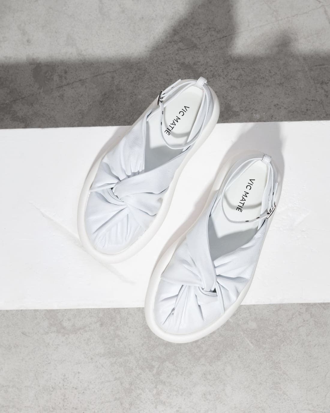 Белые кожаные туфли - Image 2 of 7