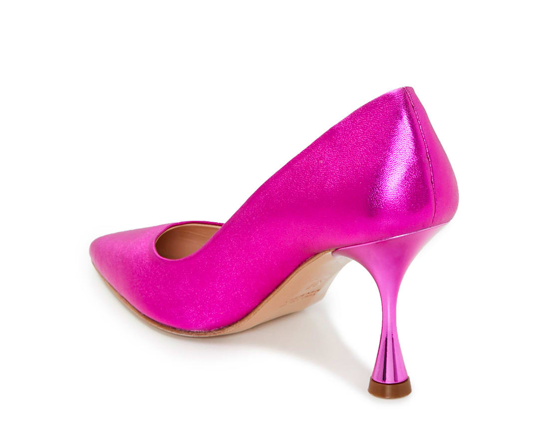 Розовые кожаные туфли - Image 3 of 5