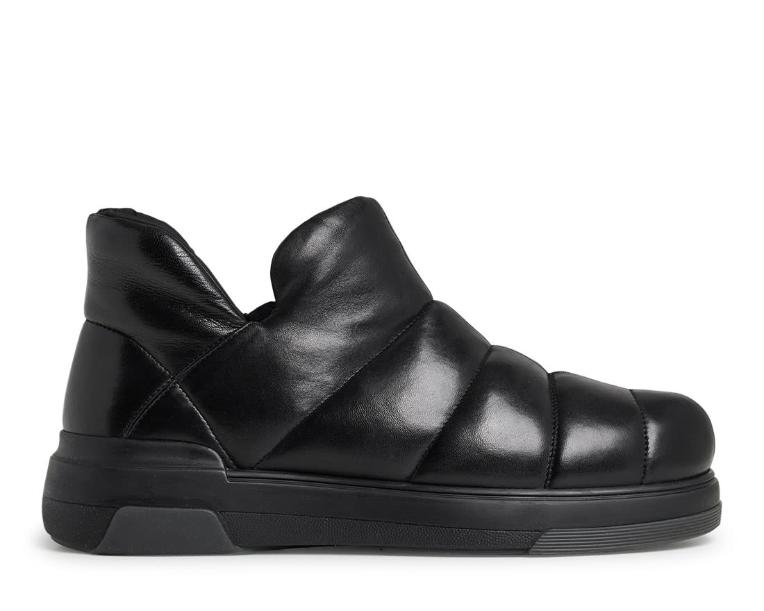 Черные кожаные полуботинки - Main image