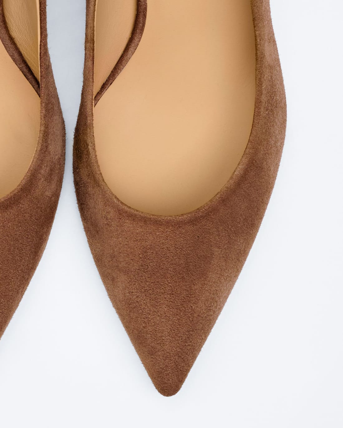 Бежевые замшевые туфли - Image 5 of 5