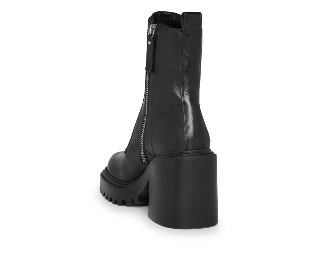 Чёрные кожаные ботильоны - Image 3 of 4