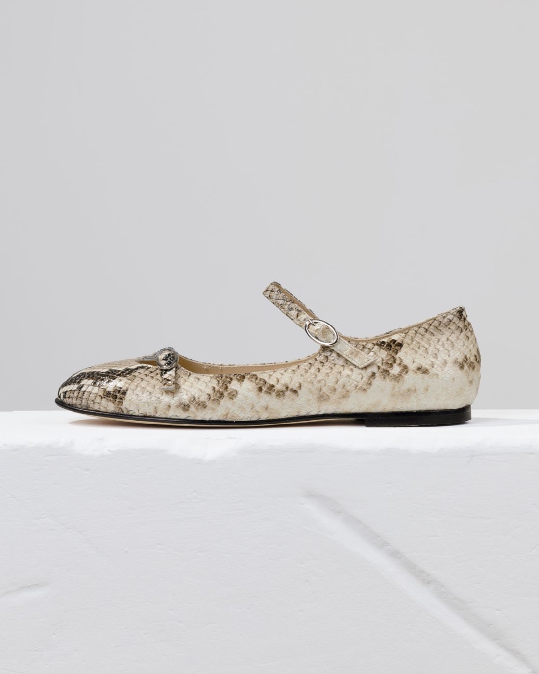 Кожаные балетки - Image 1 of 6