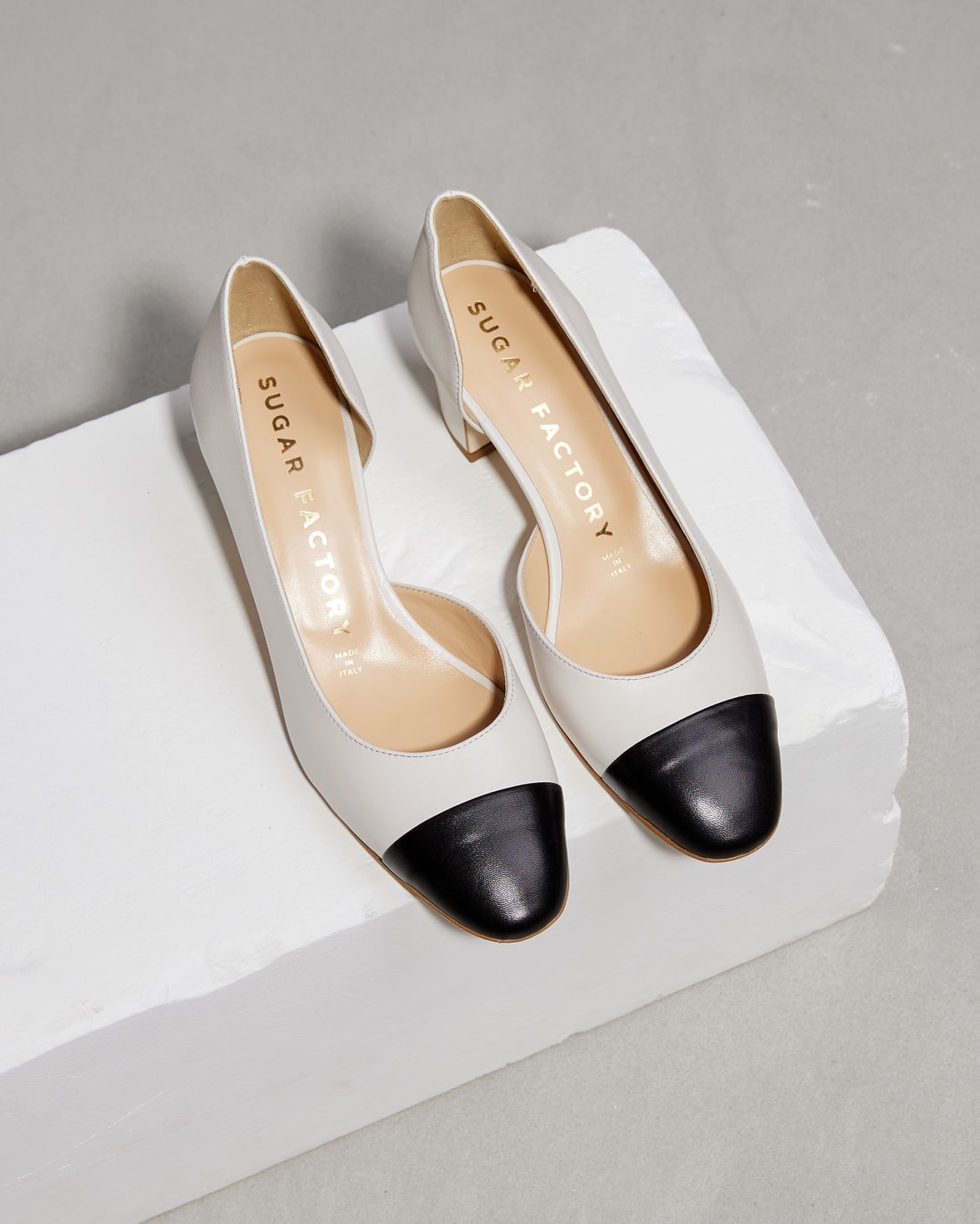 Белые кожаные туфли - Image 2 of 6