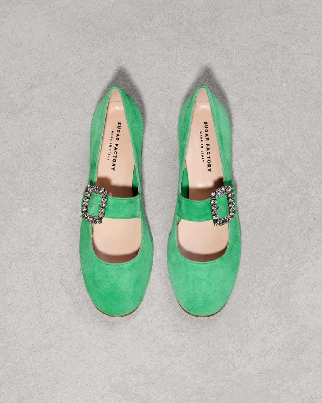 Зеленые замшевые туфли - Image 2 of 7