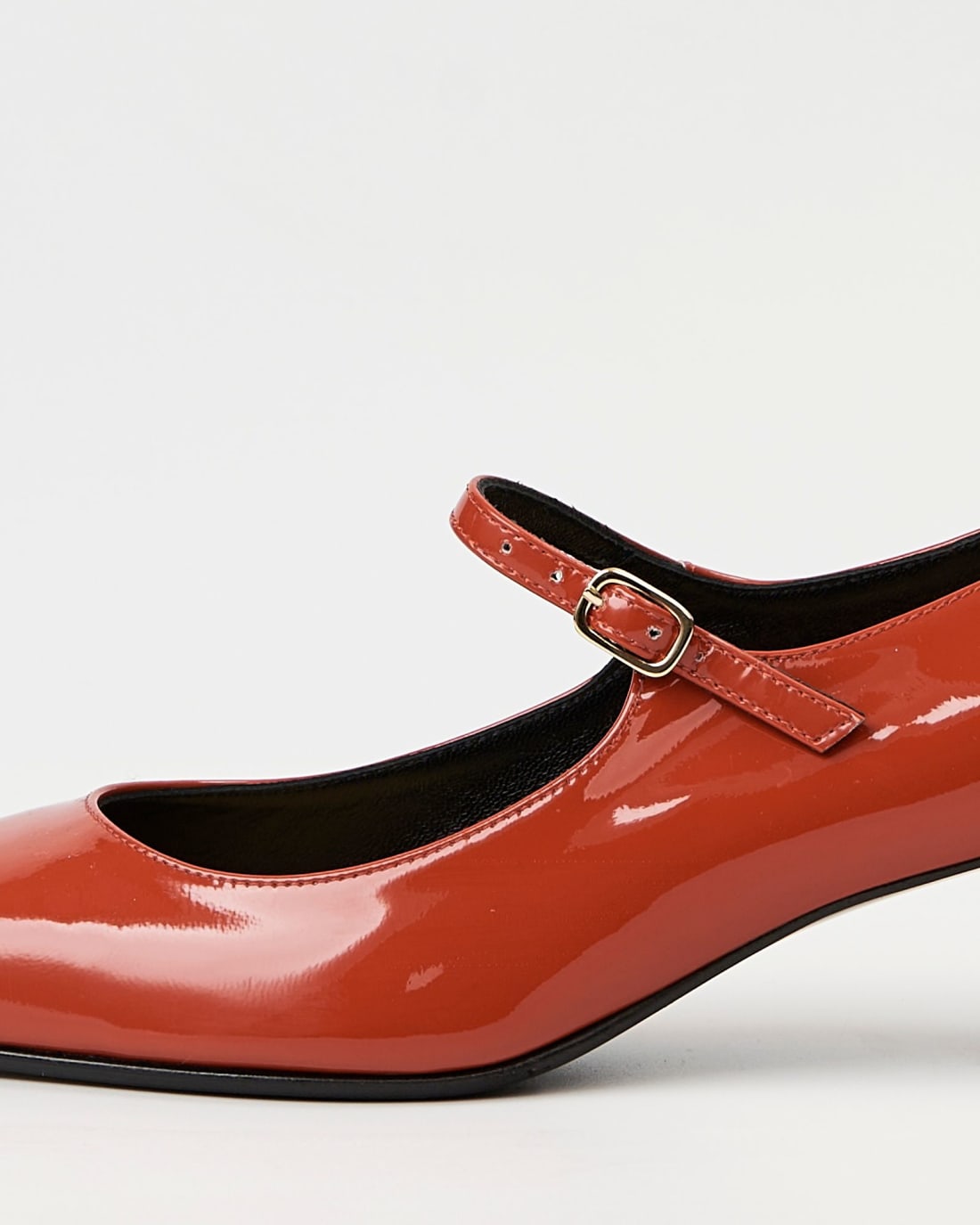 Оранжевые кожаные туфли - Image 3 of 6