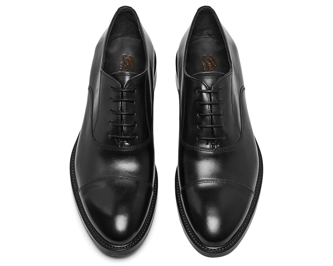 Черные кожаные оксфорды - Image 3 of 4
