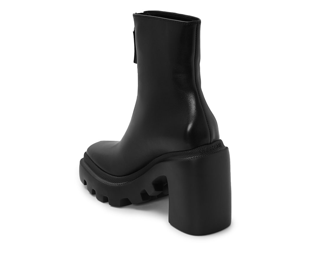 Черные кожаные ботильоны - Image 3 of 5