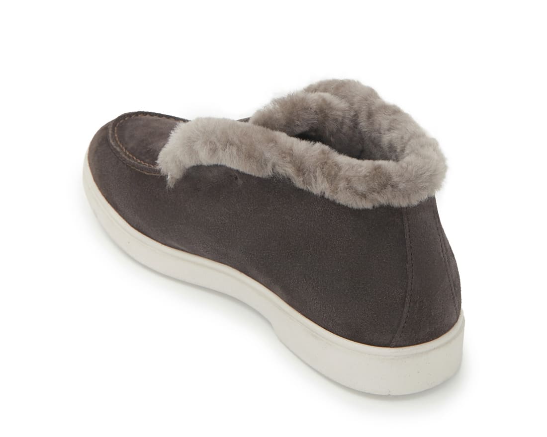 Зимние коричневые замшевые полуботинки - Image 3 of 5