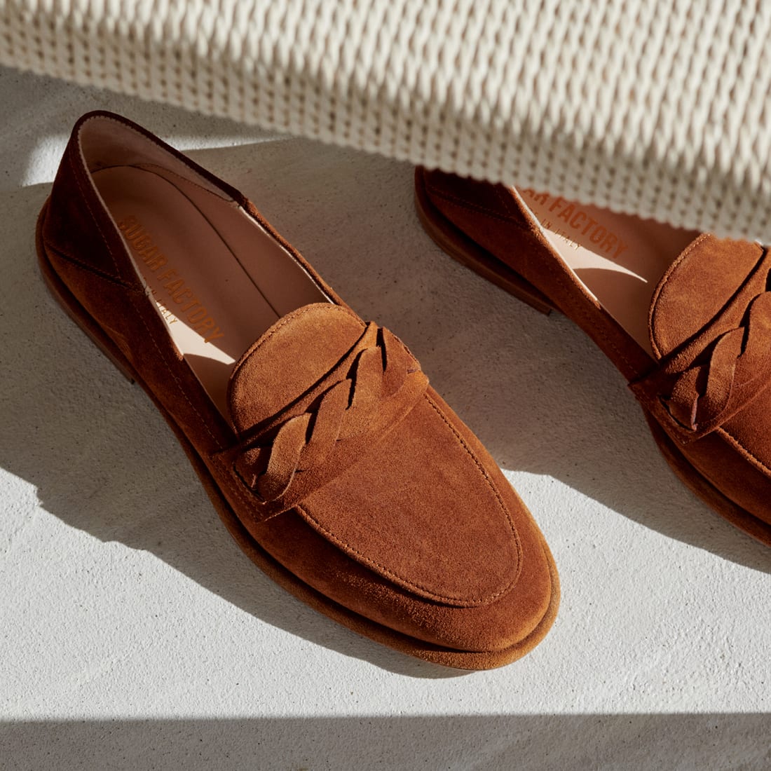 Коричневые замшевые лоферы - Image 5 of 5