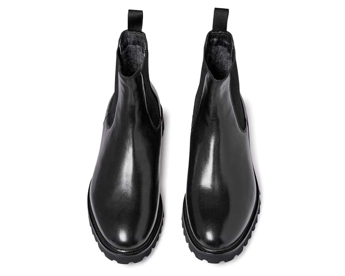 Мужские утепленные черные челси - Image 3 of 4