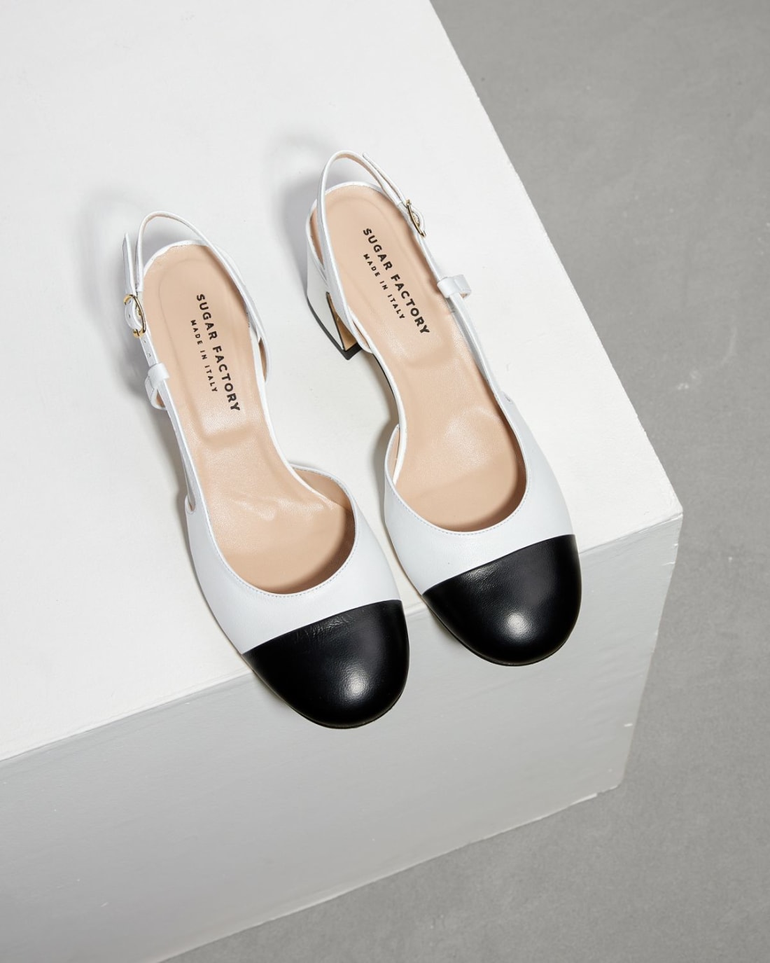 Белые кожаные туфли - Image 2 of 6