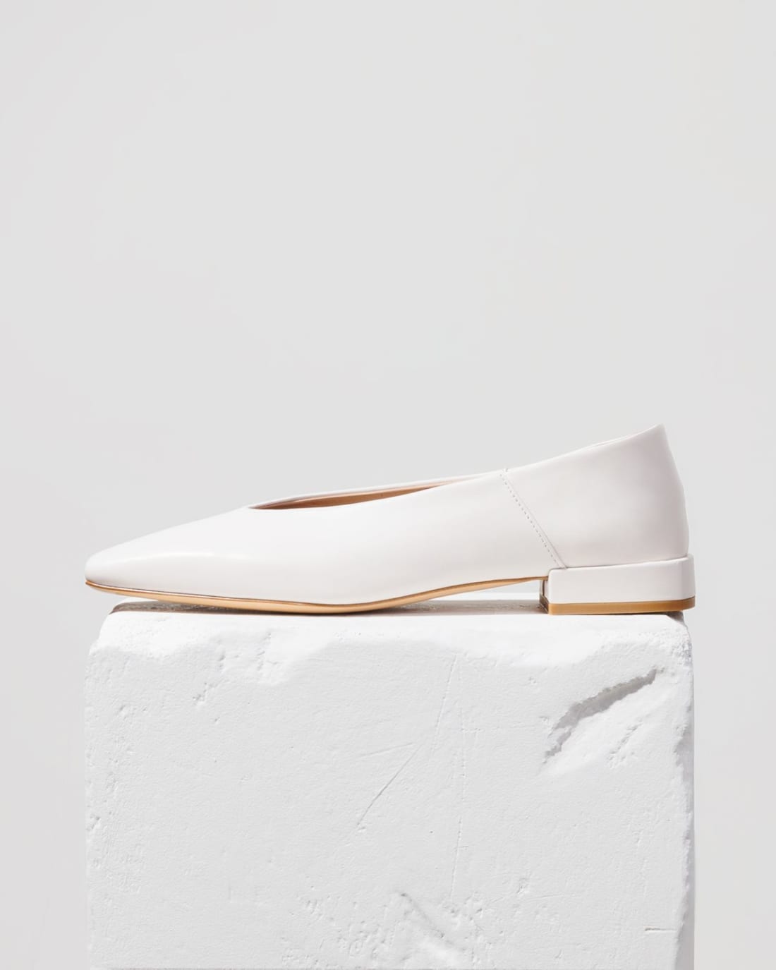 Белые кожаные туфли - Main image