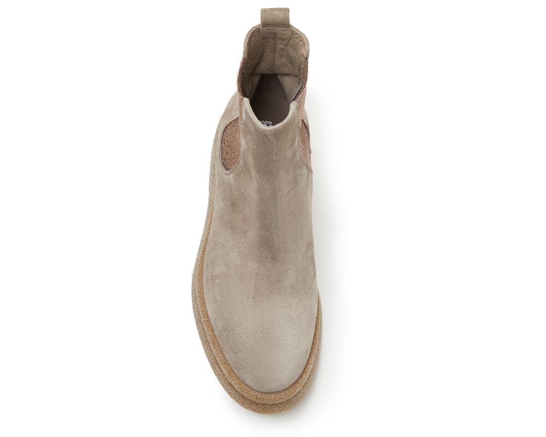 Бежевые замшевые челси - Image 4 of 5