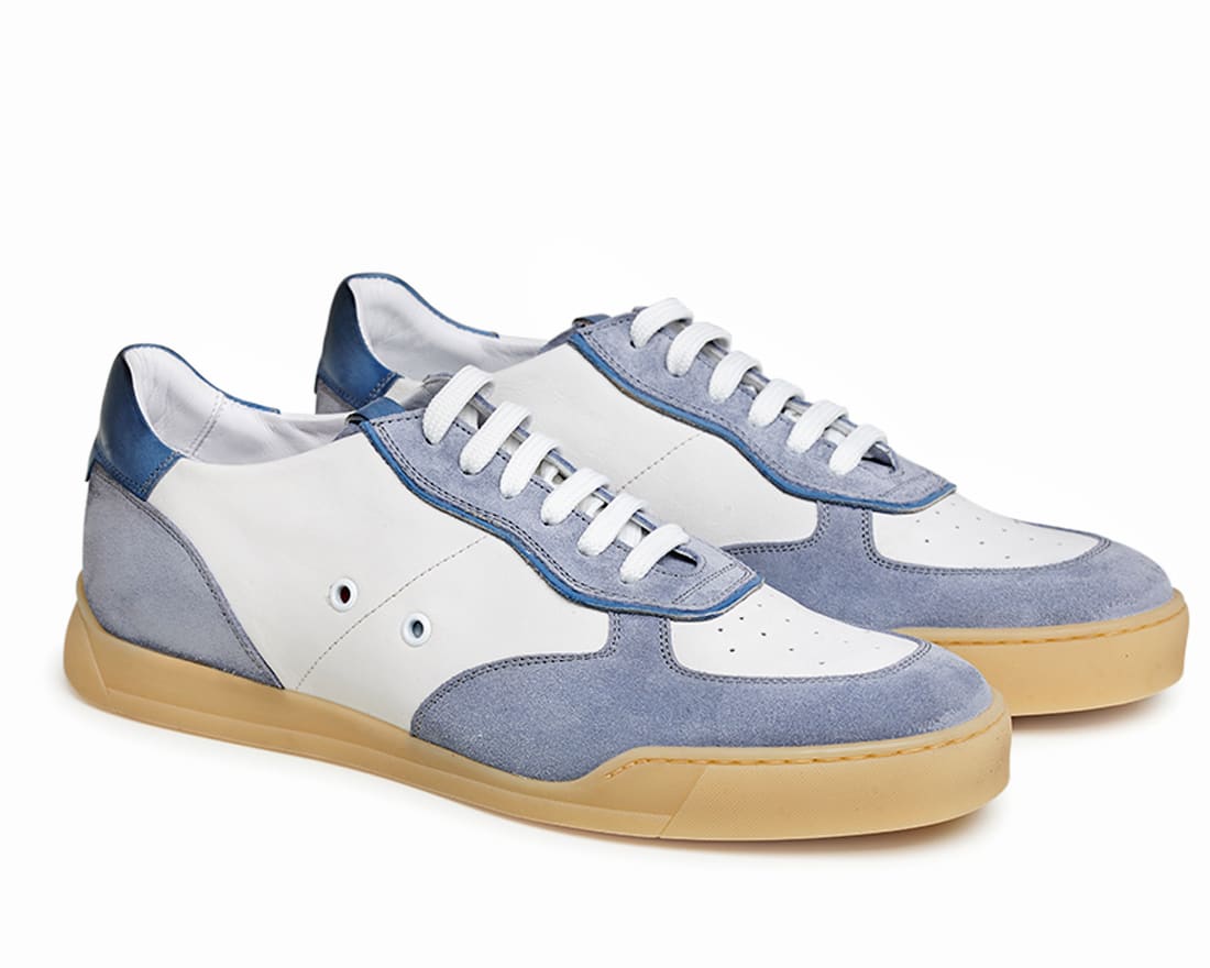 Мужские белые кожаные кеды - Image 2 of 4