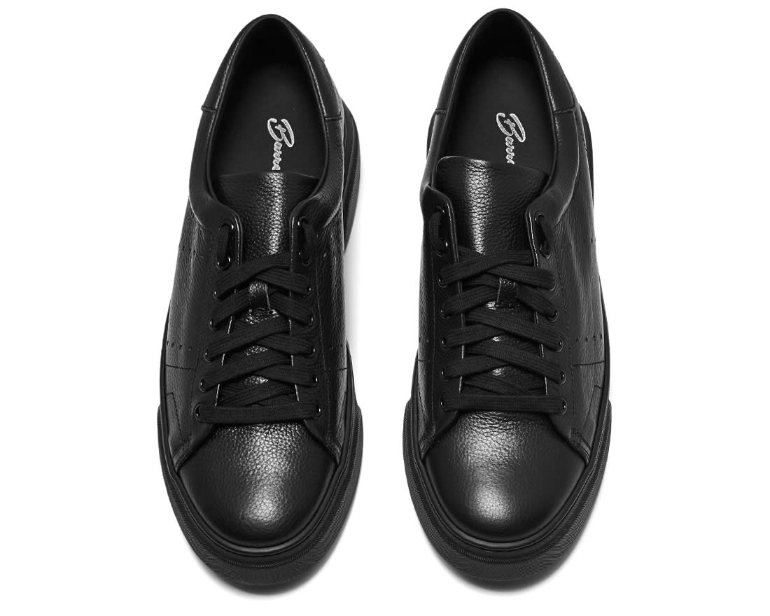 Черные кожаные кеды - Image 3 of 4