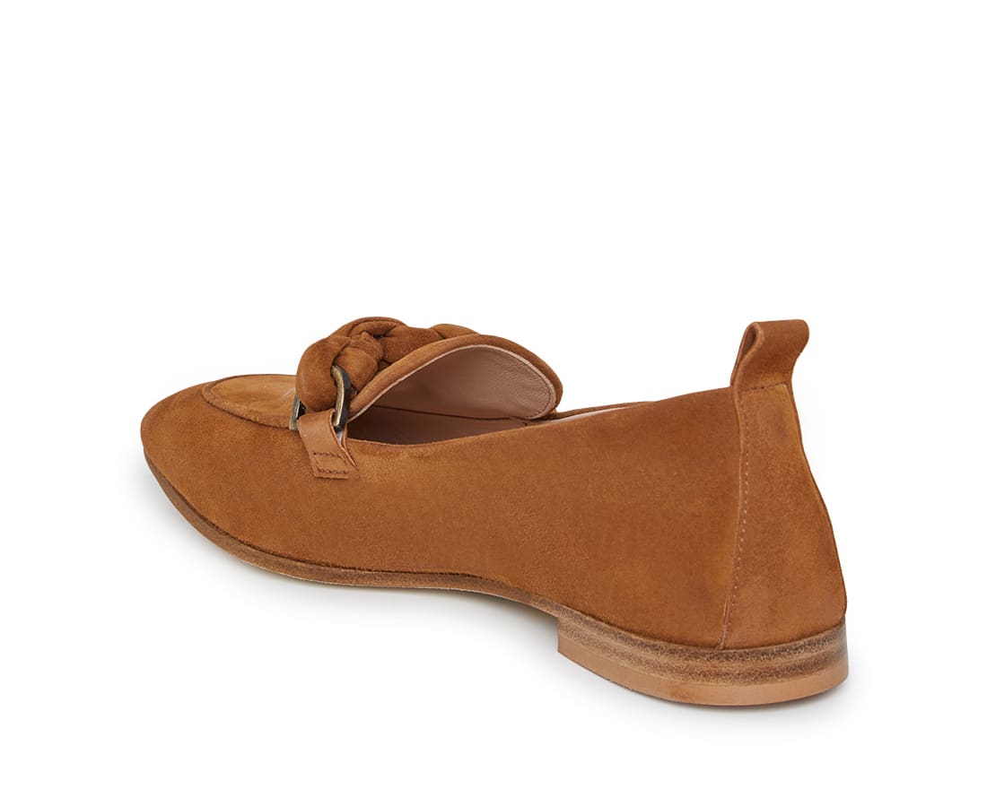 Коричневы замшевые лоферы - Image 3 of 4