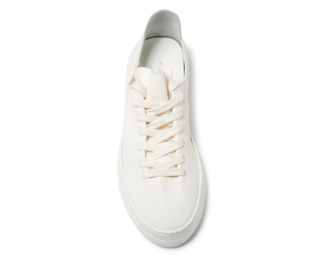 Белые кожаные кеды - Image 4 of 5