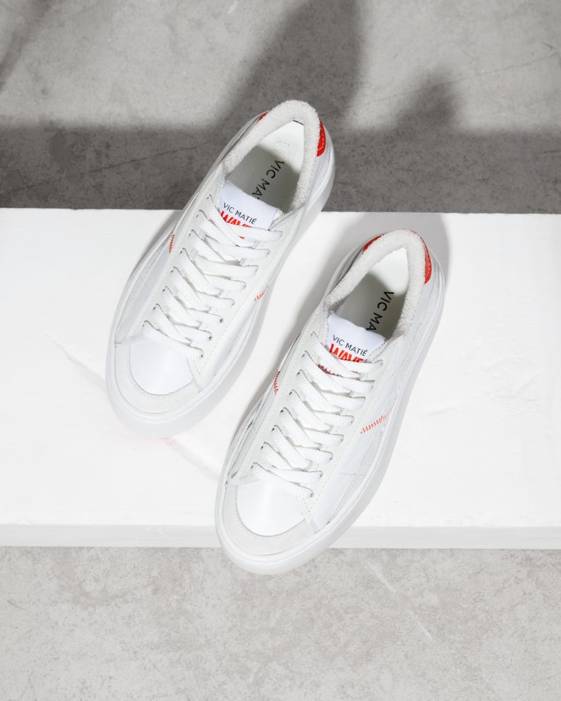 Белые кожаные кеды - Image 2 of 7