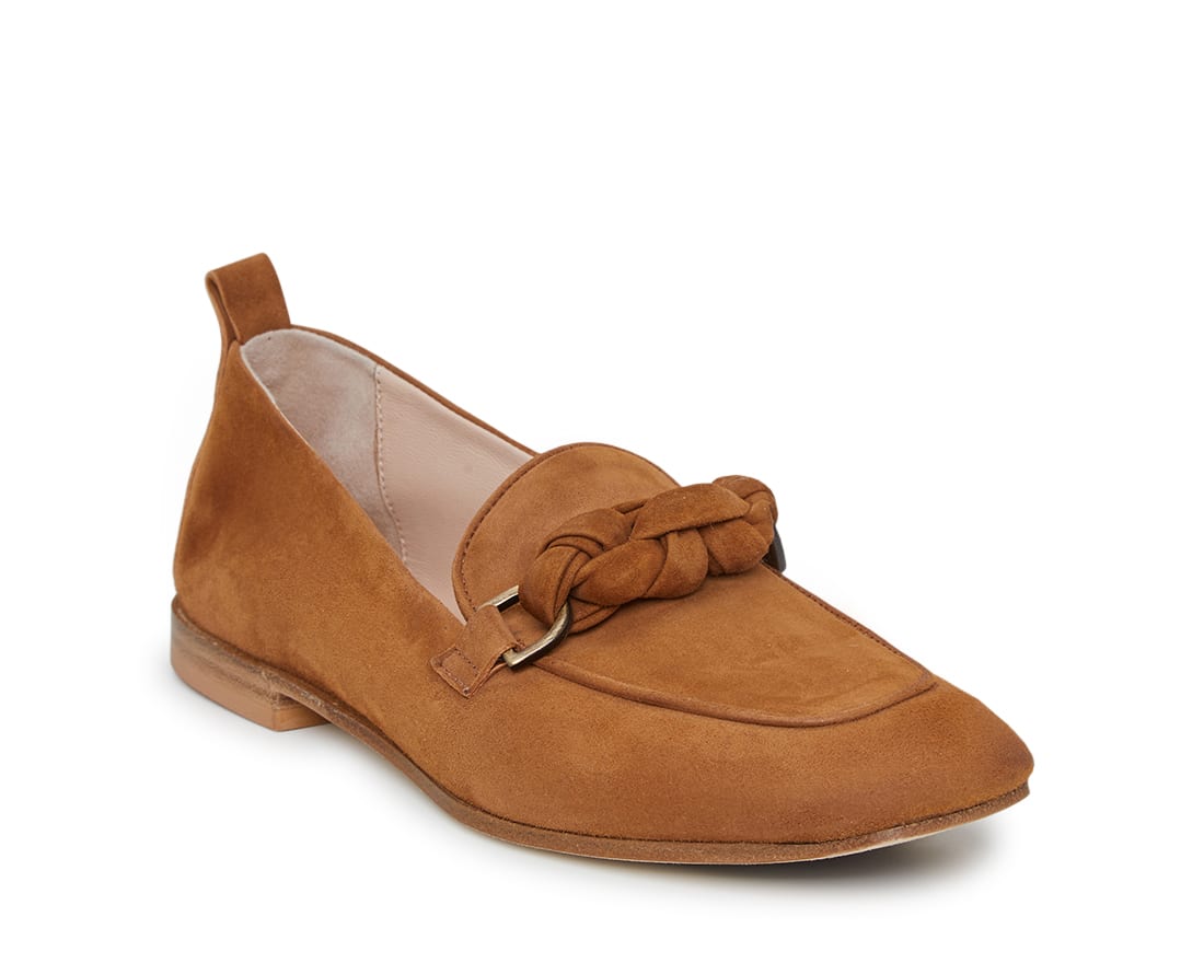 Коричневы замшевые лоферы - Image 2 of 4