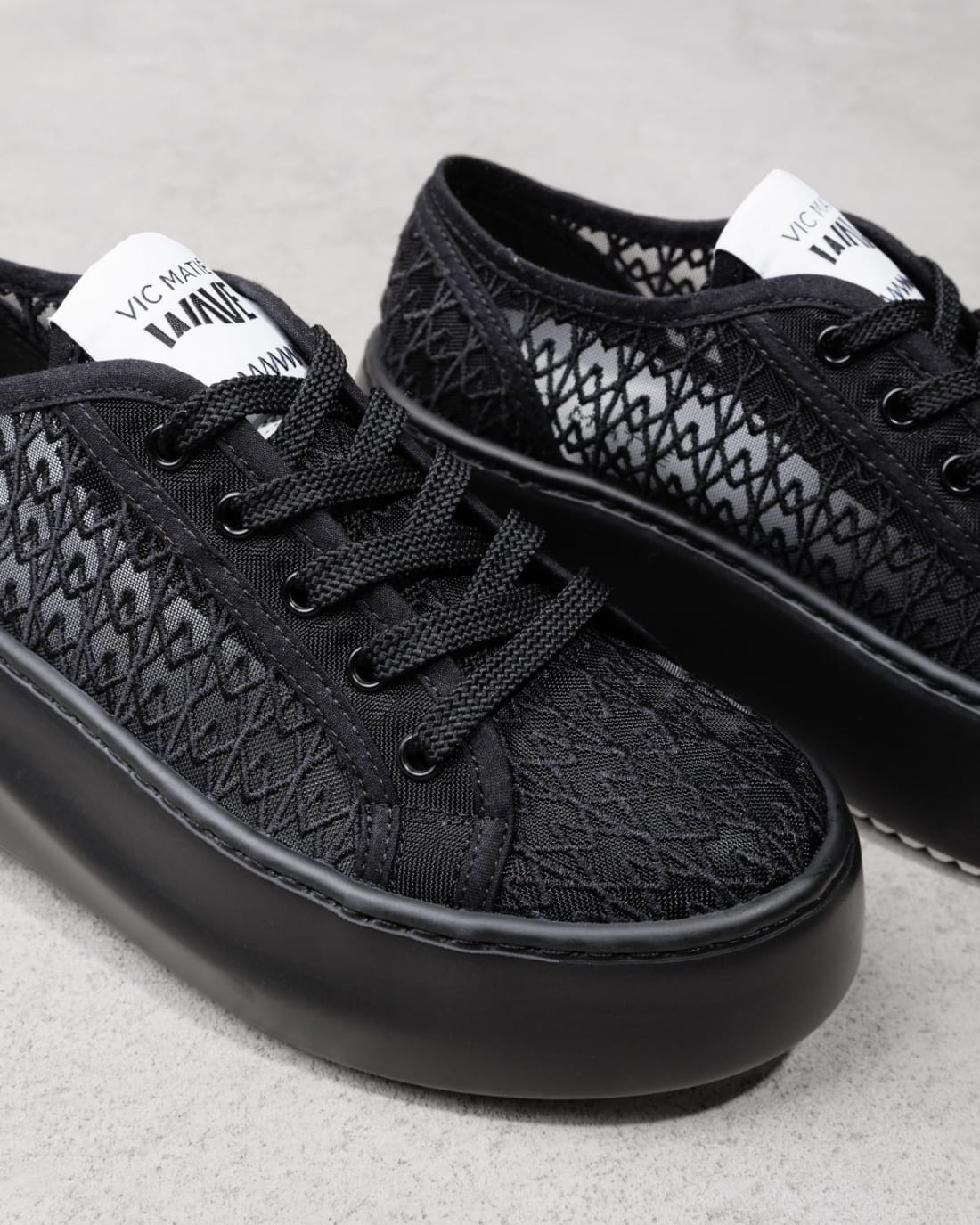 Черные текстильные кеды - Image 4 of 6