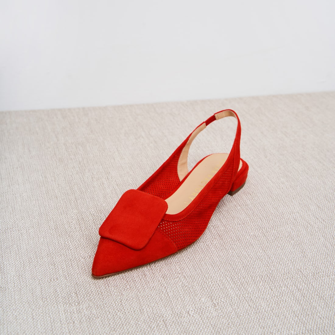 Красные замшевые туфли - Image 1 of 6