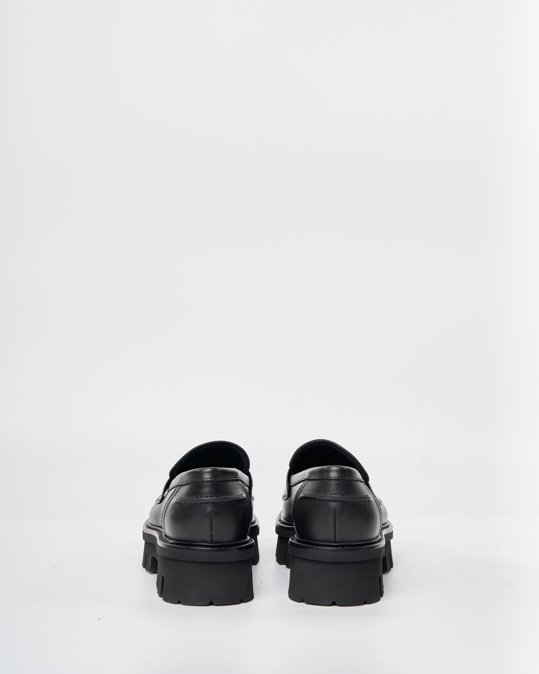 Черные кожаные лоферы - Image 4 of 6