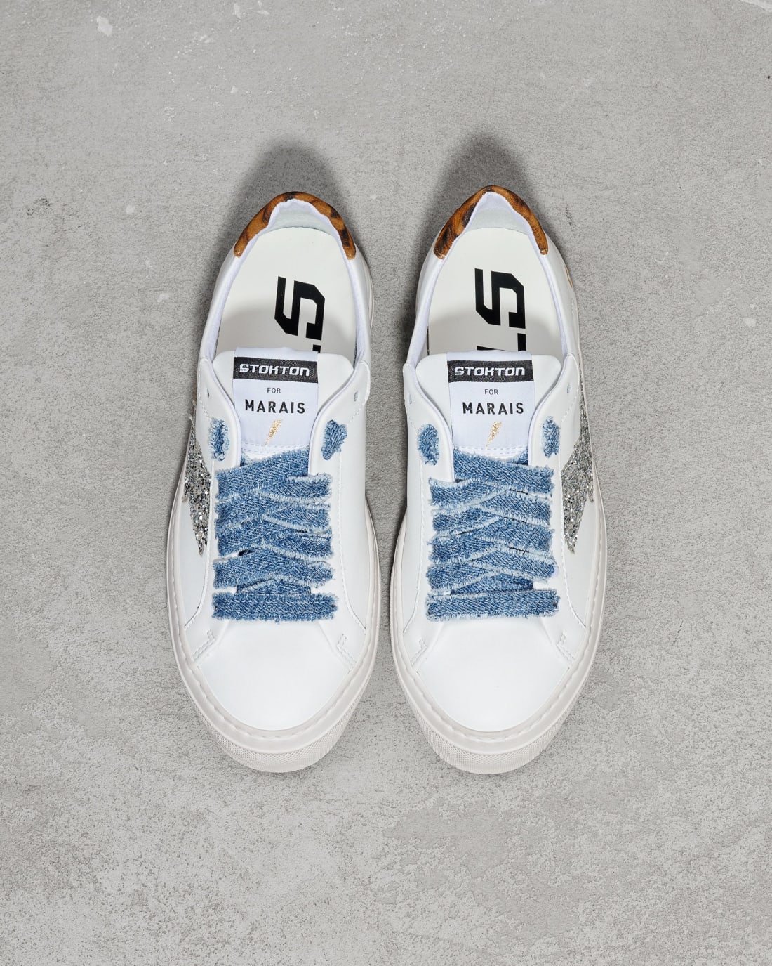 Белые кожаные кеды - Image 2 of 7