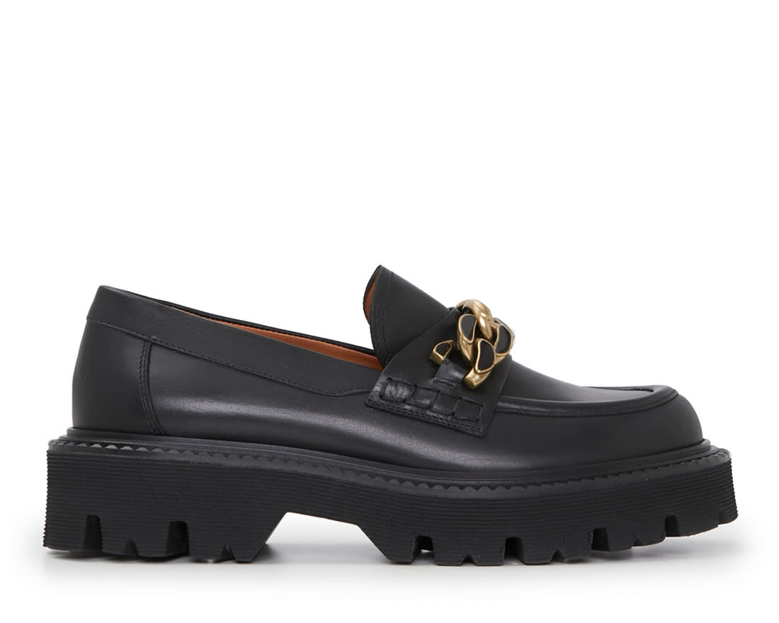 Черные кожаные лоферы - Image 1 of 5
