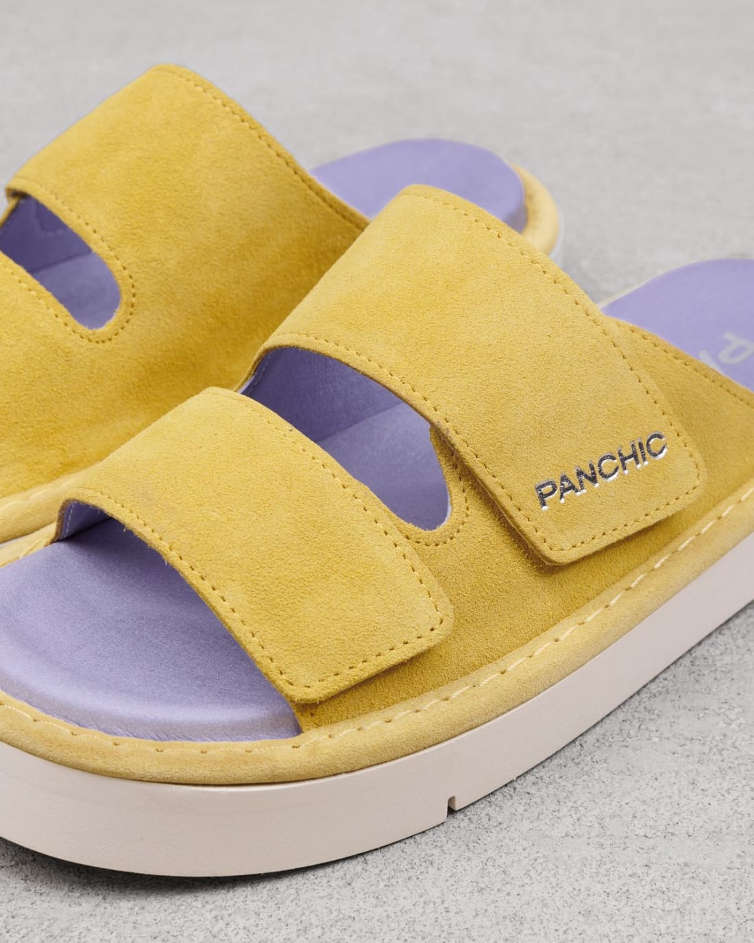 Желтые замшевые шлепанцы - Image 4 of 6