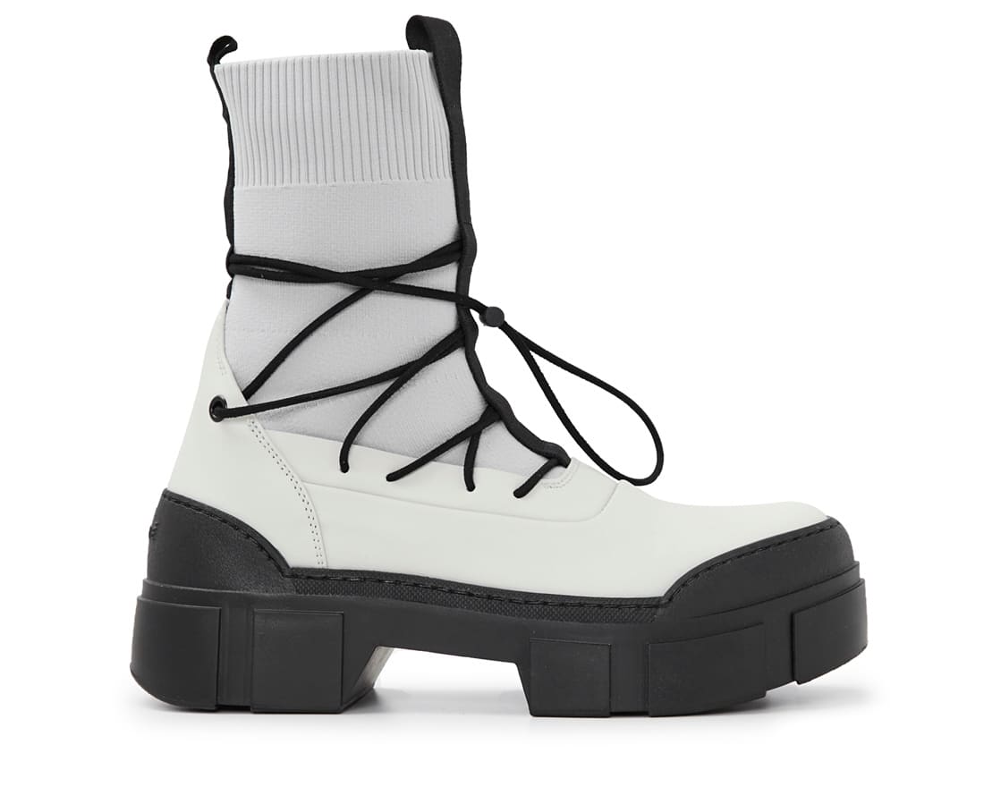 Светло-серые кожаные ботинки - Image 1 of 5