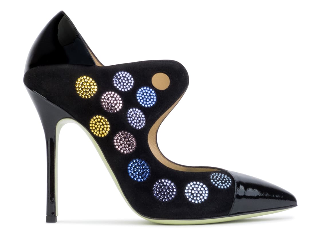 Лаковые туфли со стразами Swarovski - Image 1 of 6