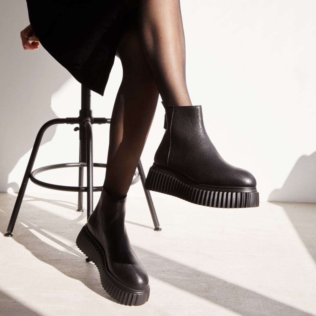 Черные кожаные ботинки - Image 5 of 5