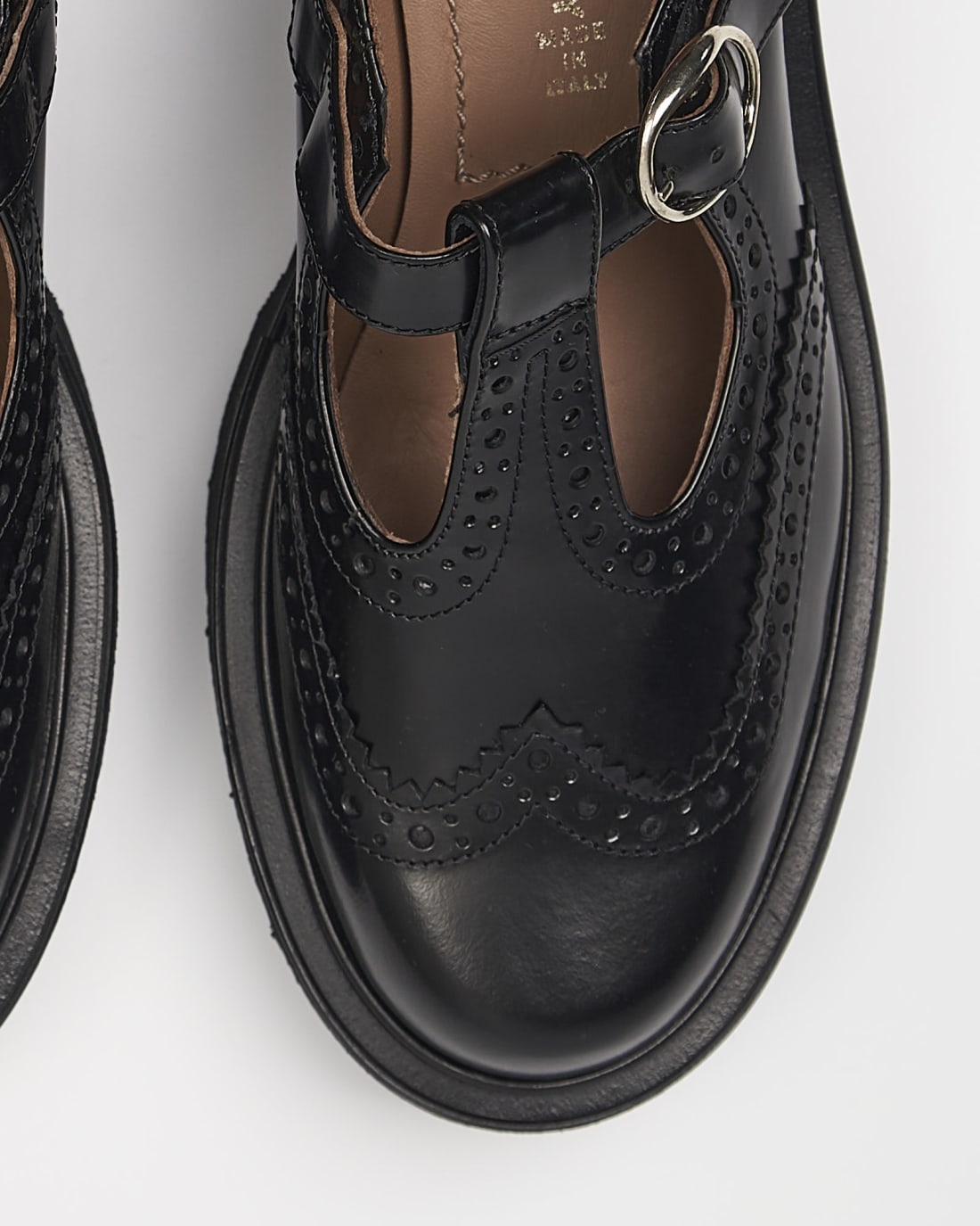 Черные кожаные туфли - Image 5 of 6