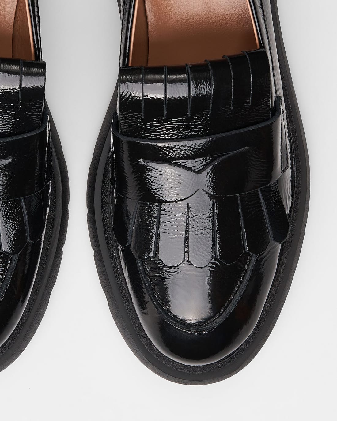 Черные кожаные лоферы - Image 4 of 4