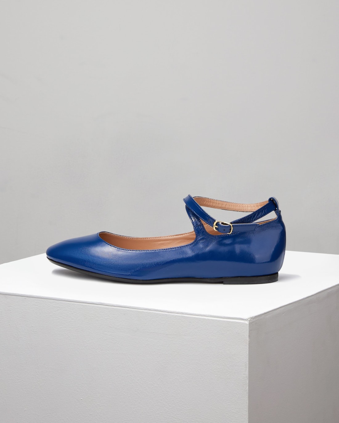 Синие кожаные туфли - Main image