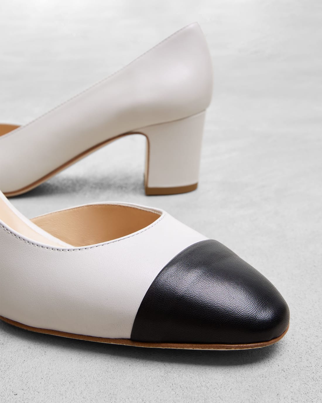 Белые кожаные туфли - Image 4 of 6