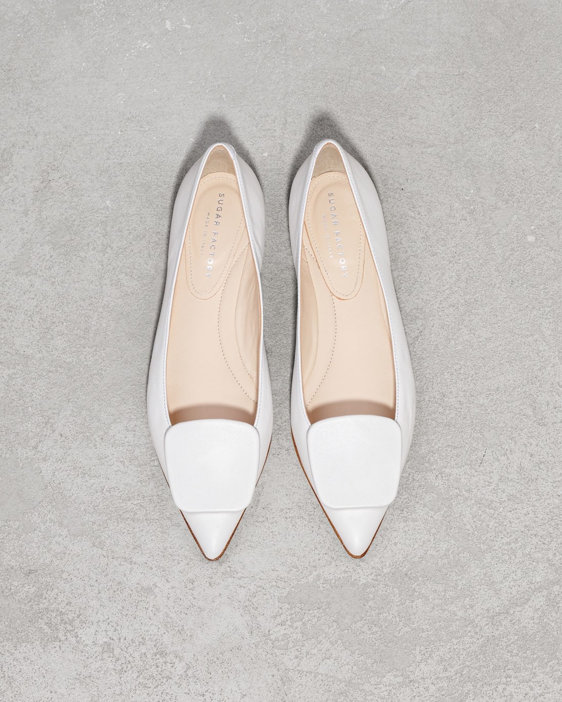 Белые кожаные туфли - Image 2 of 4