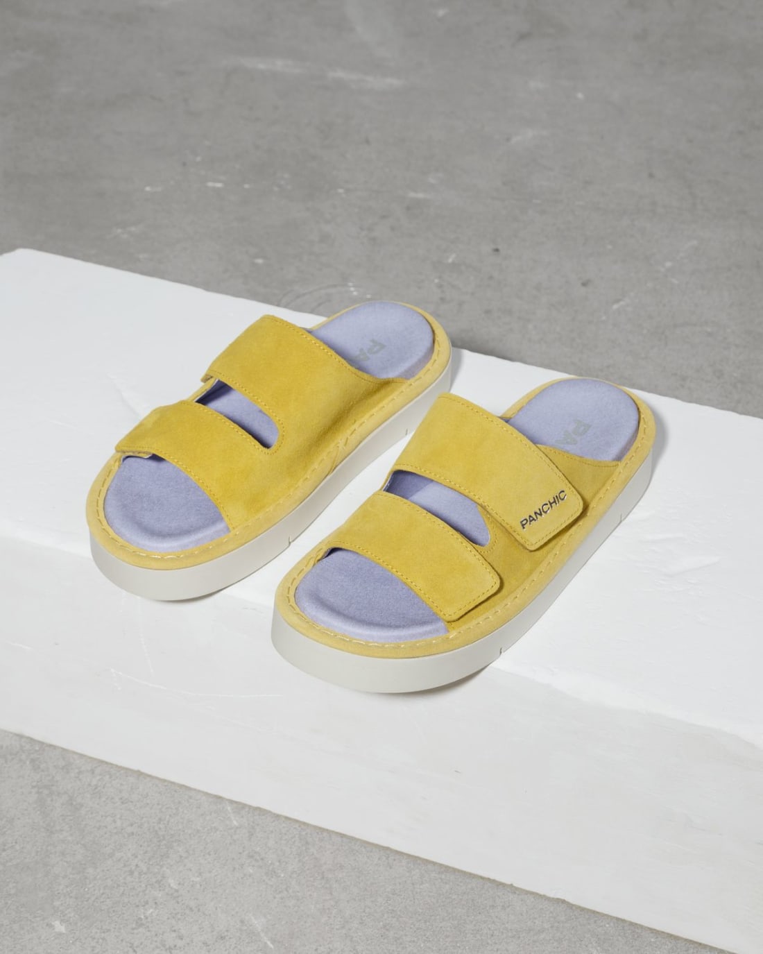 Желтые замшевые шлепанцы - Image 3 of 6