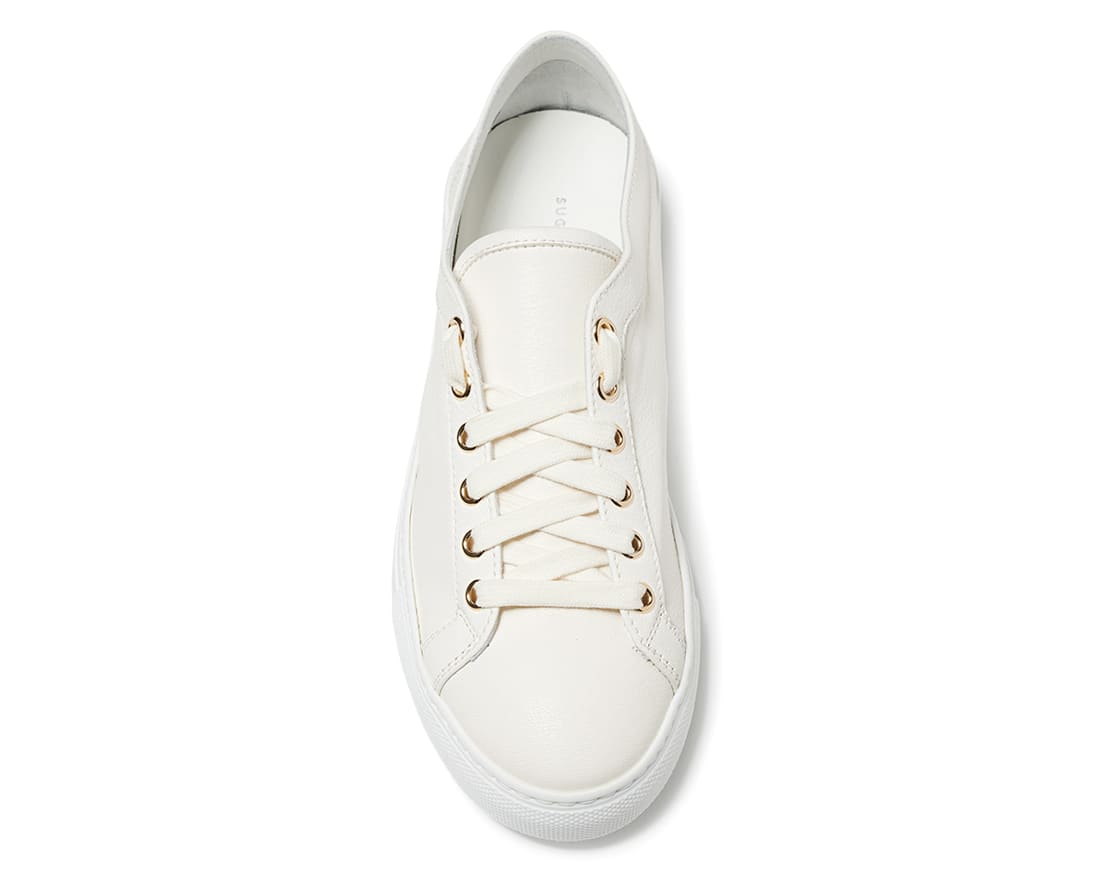 Белые кожаные кеды - Image 4 of 5