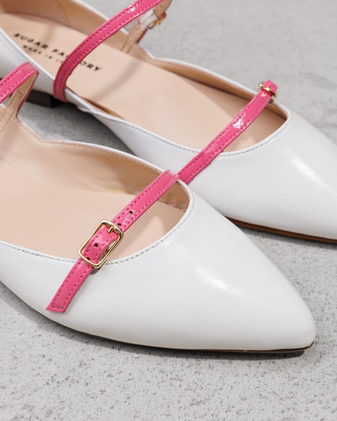 Белые кожаные туфли - Image 4 of 7