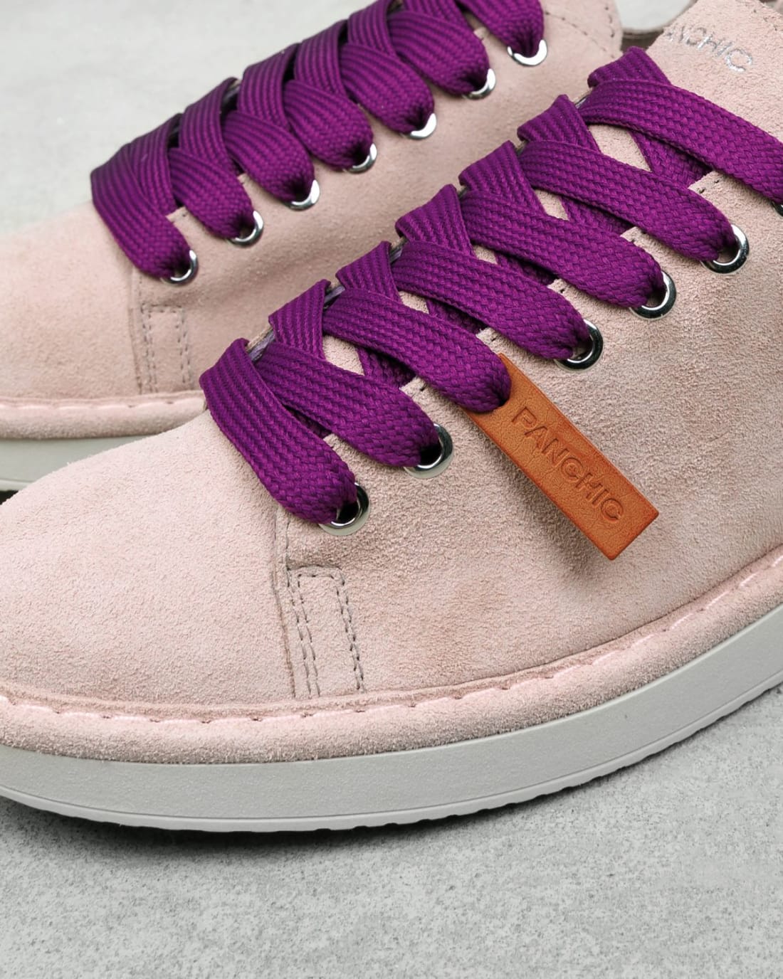 Светло-розовые замшевые кеды - Image 4 of 6