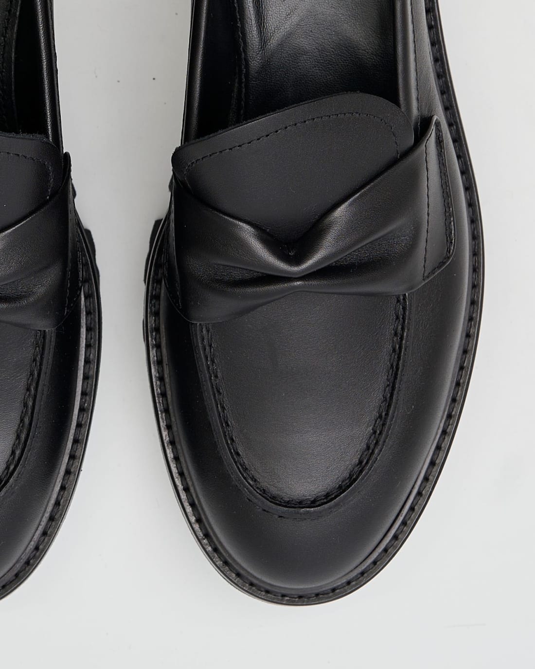 Черные кожаные лоферы - Image 6 of 6