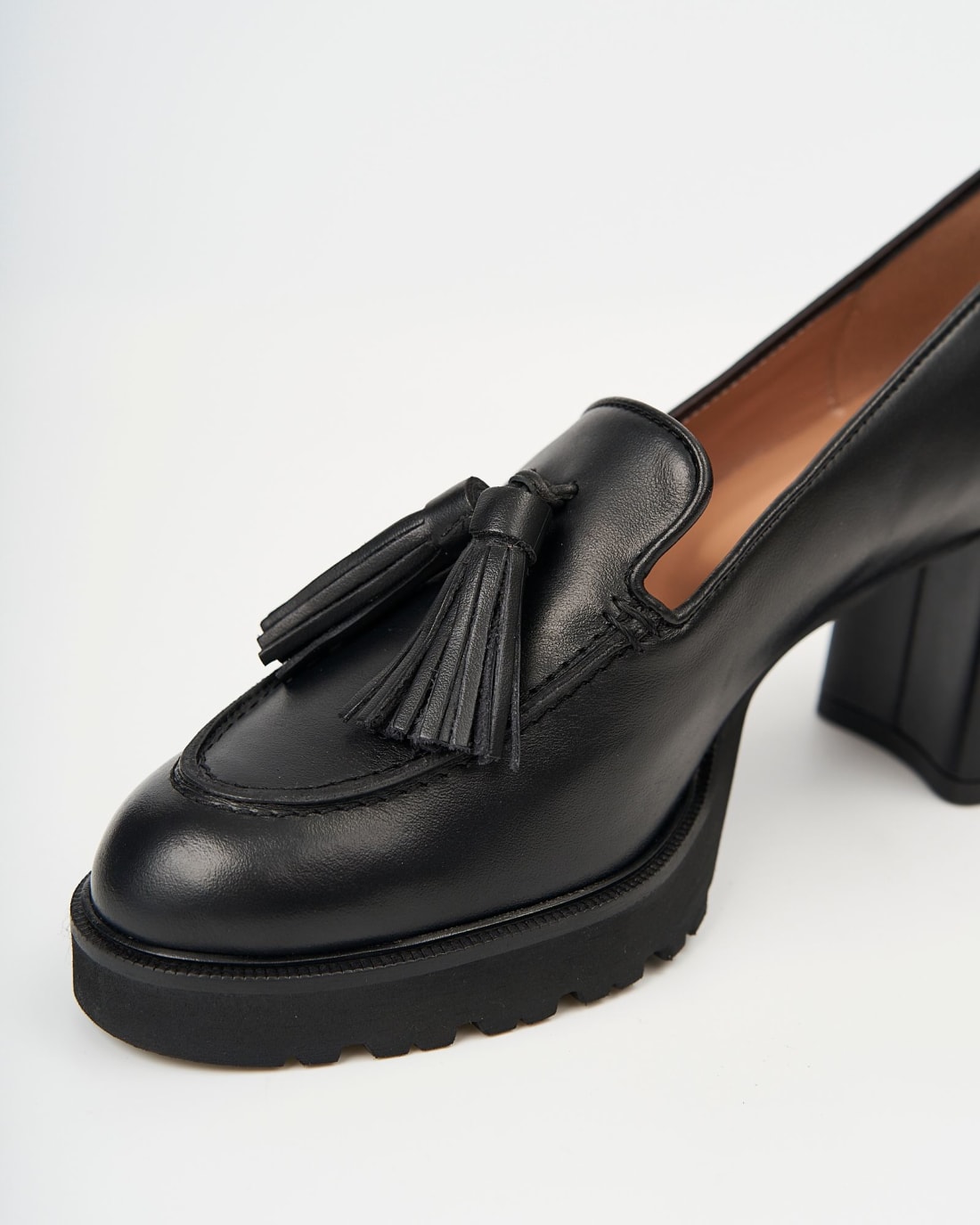 Черные кожаные туфли - Image 3 of 5