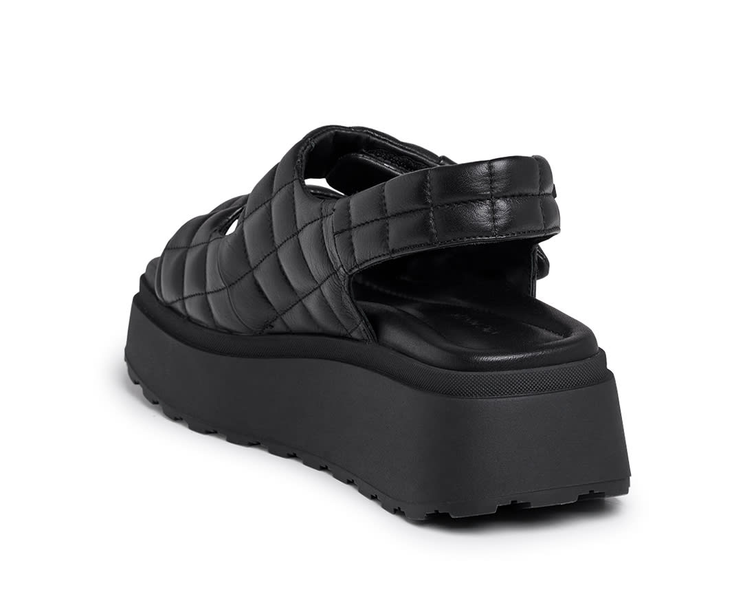 Черные кожаные сандалии - Image 3 of 5