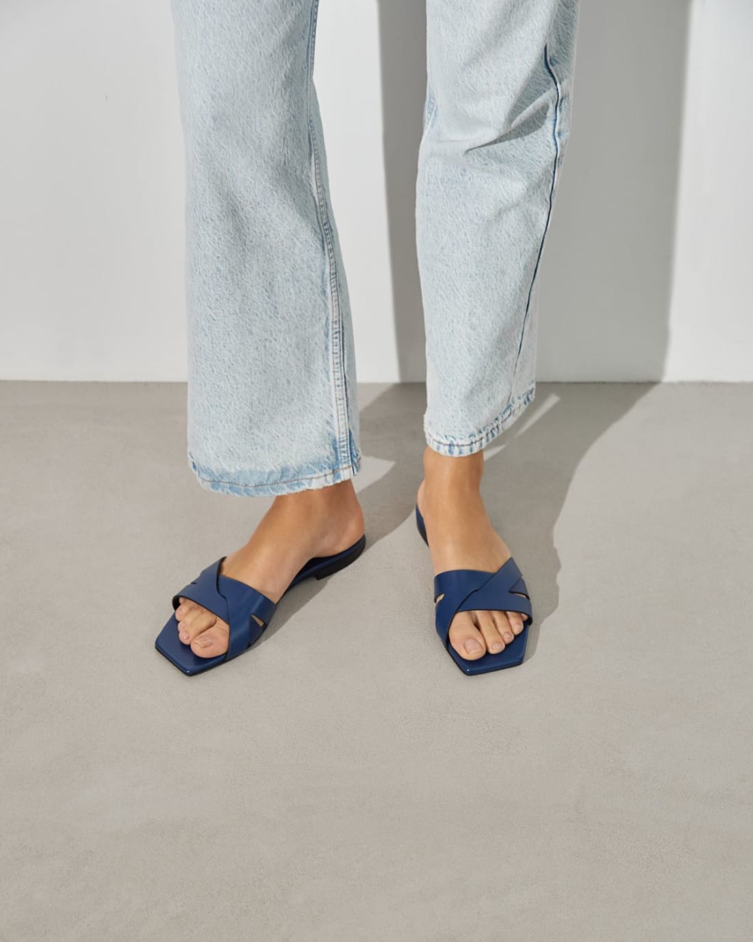 Синие кожаные пантолеты - Image 6 of 6