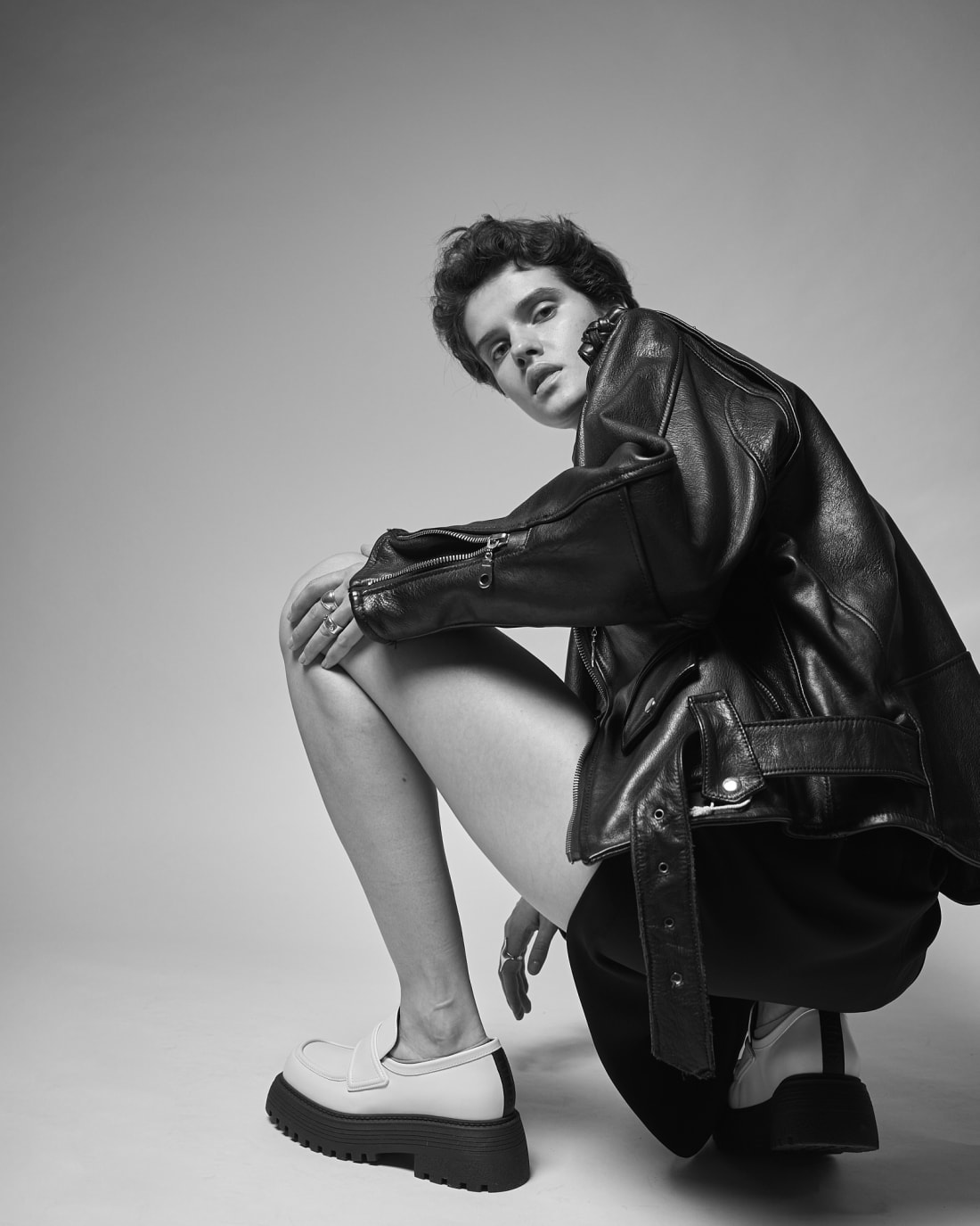 Молочные кожаные лоферы - Image 7 of 7