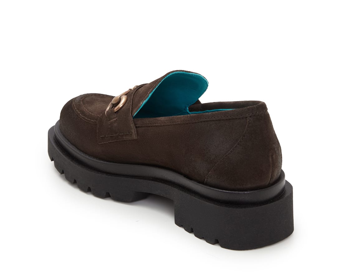 Коричневые замшевые лоферы - Image 3 of 5