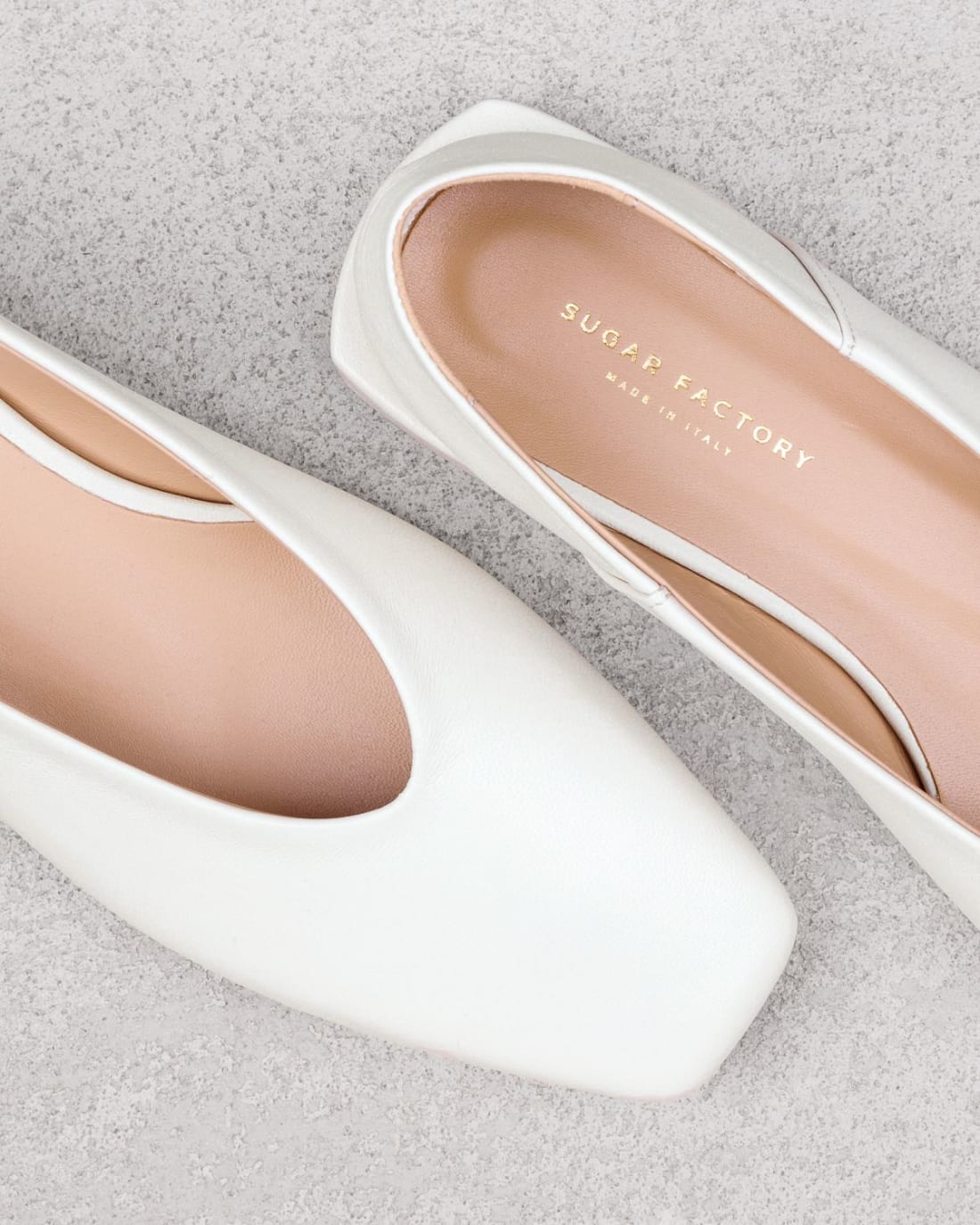 Белые кожаные туфли - Image 4 of 6